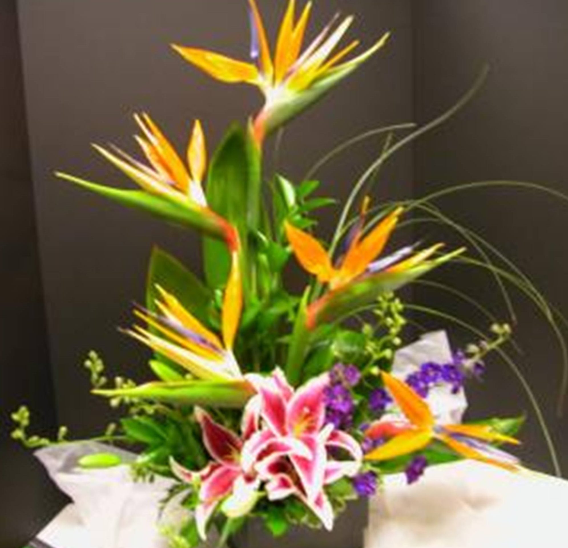 bird of paradise flower bouquet