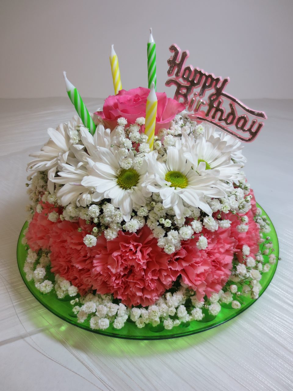 Order Colorful Assorted Roses Flower Bouquet with Pineapple Cake Half Kg  Online at Best Price, Free Delivery|IGP Flowers