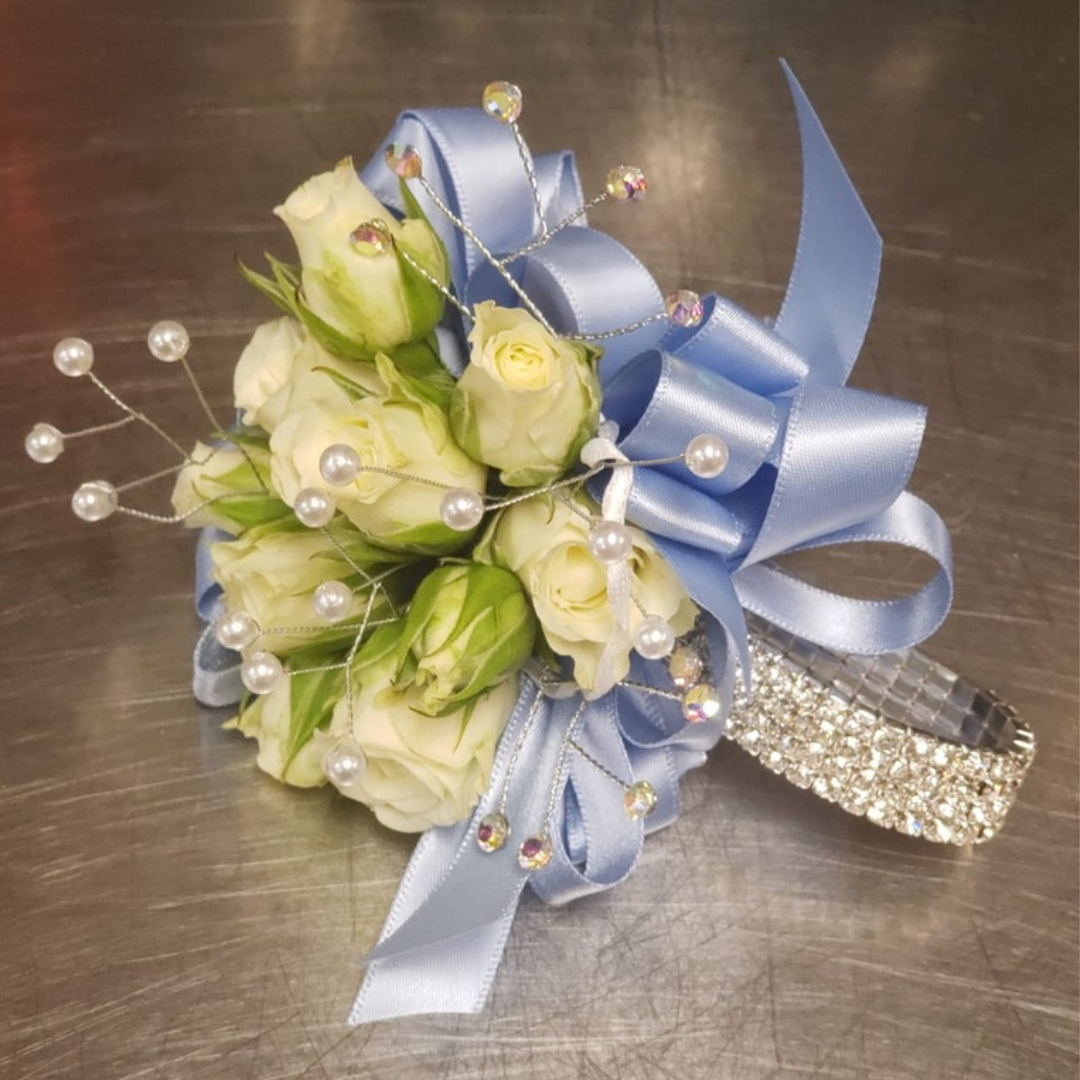 Light Blue Baby's Breath Bouquet in Las Vegas, NV