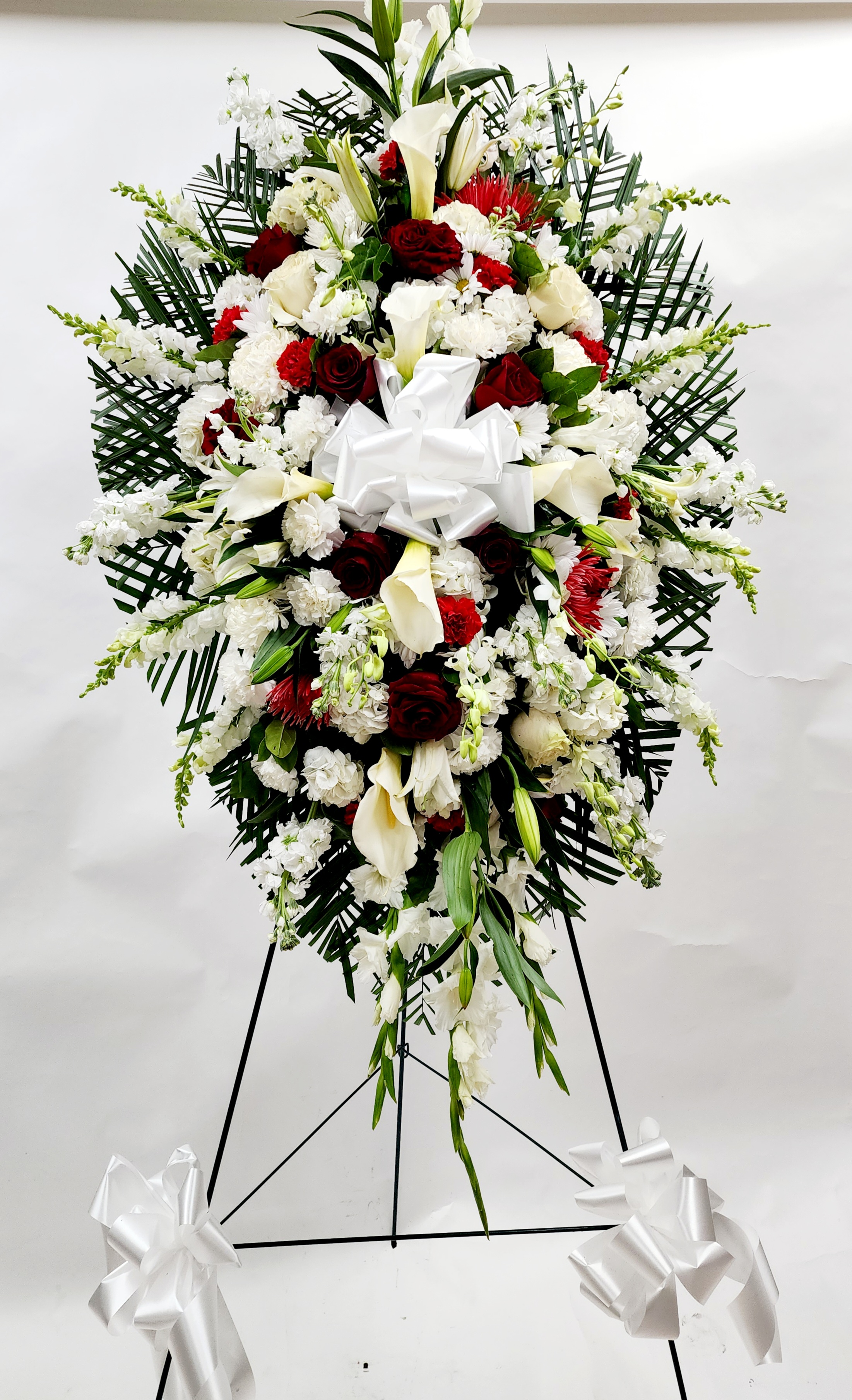 FUNERAL SPRAY 23 Flower Delivery Brooklyn NY City Line Florist