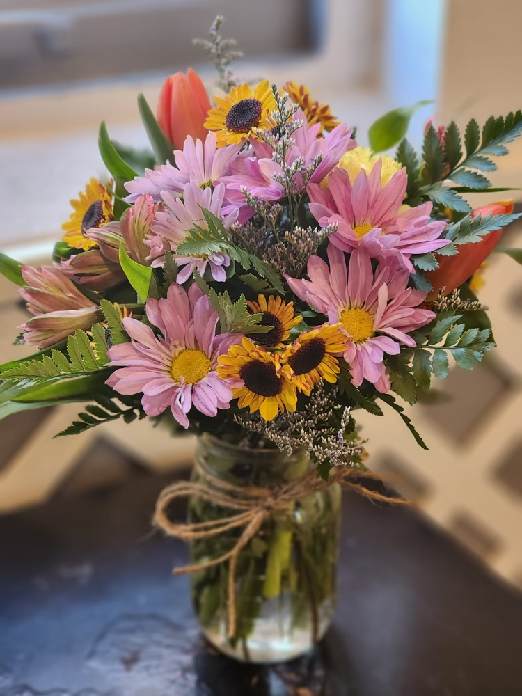 Country Wildflower Mix Flower Delivery Stillwater OK - Garden Party Florist