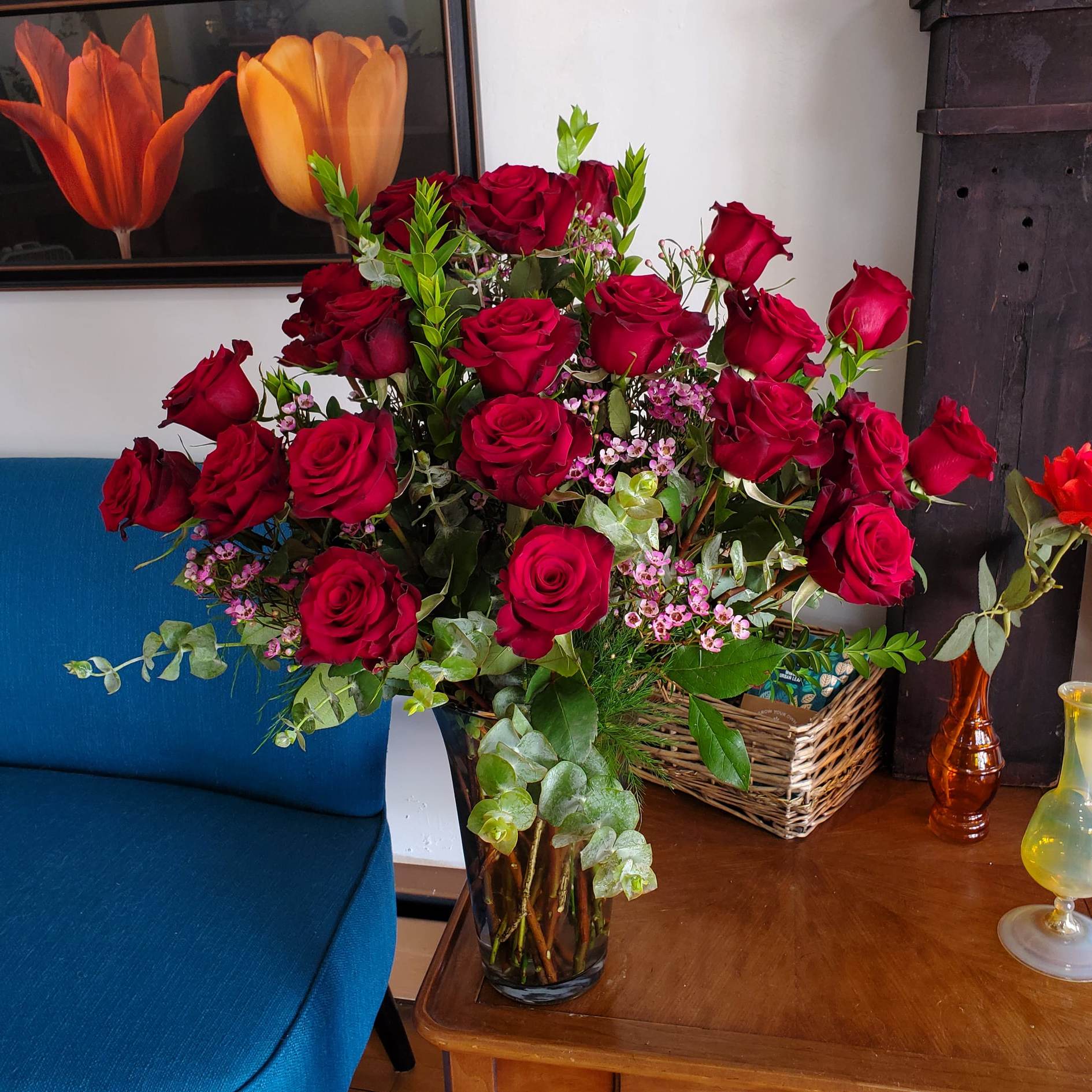 Dozen Red Roses Flower Delivery Appleton WI Evergreen Florist