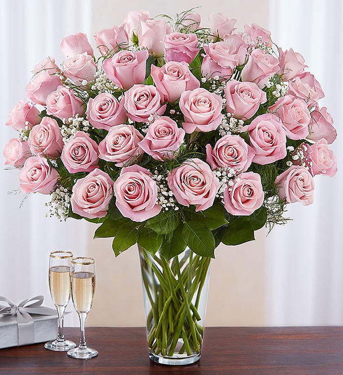 Pink Essential Roses Ultimate Elegance â„¢ Premium Long Stem Pink Roses