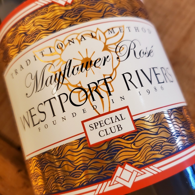 Mayflower Rose', Champagne, Traditional Method, Westport Rivers