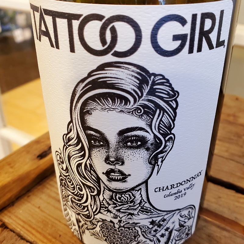 Tattoo Girl Wine