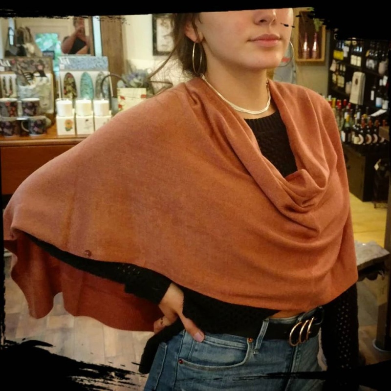 Simply Noelle Bordeaux Wrap, Paprika Middleboro, MA Florist