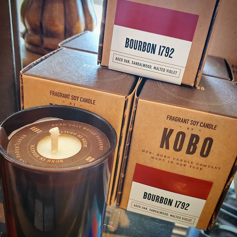KOBO Candle Bourbon 1792 Votive Middleboro, MA Florist, Wine & Gift