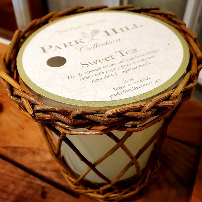 Park Hill Collection, Sweet Tea Willow Candle
