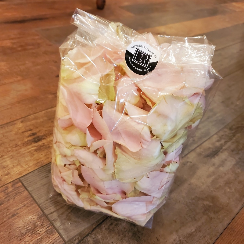 Rose Petals, Fresh, Bag for Flower Girl's Basket