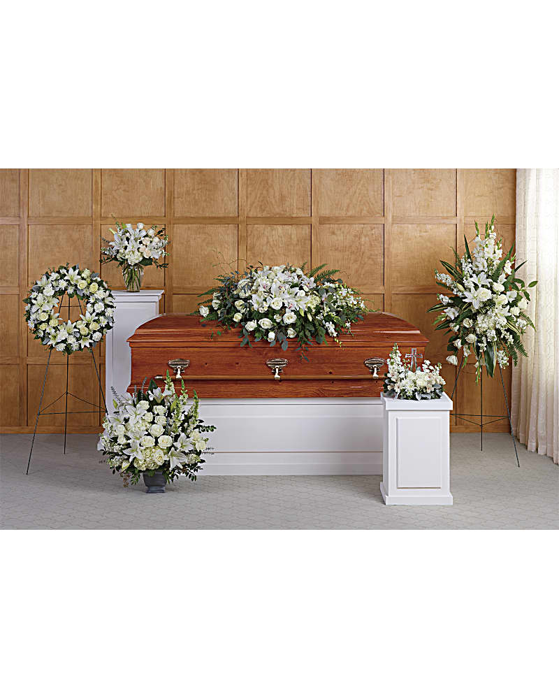 Grandest Glory White Sympathy Collection
