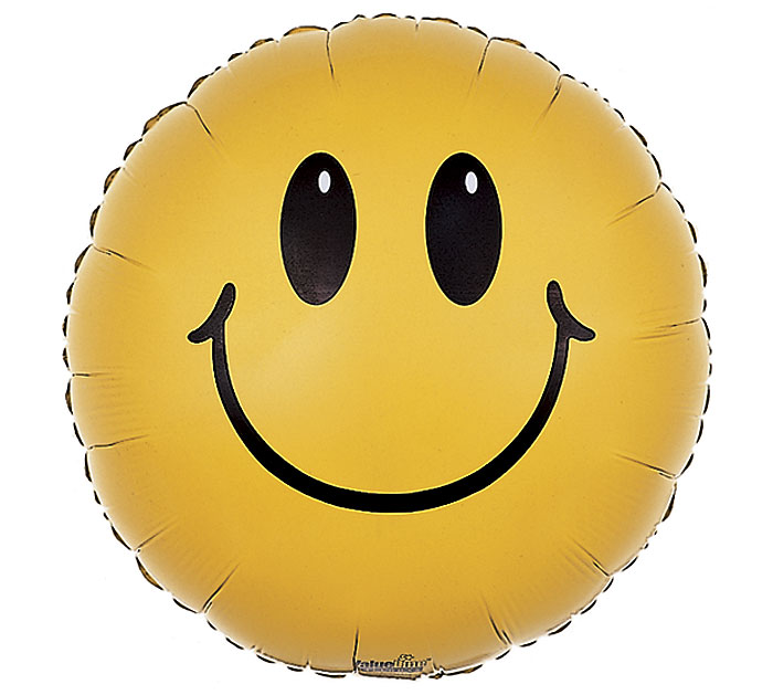 Smiley Foil Balloon