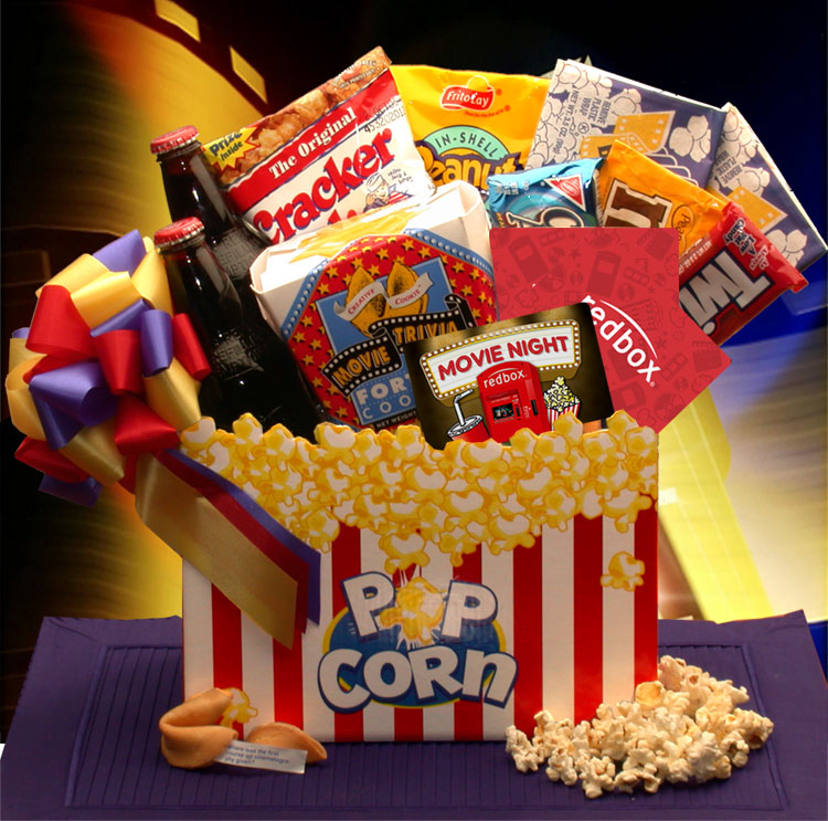 Popcorn & Movie Night Gift Set