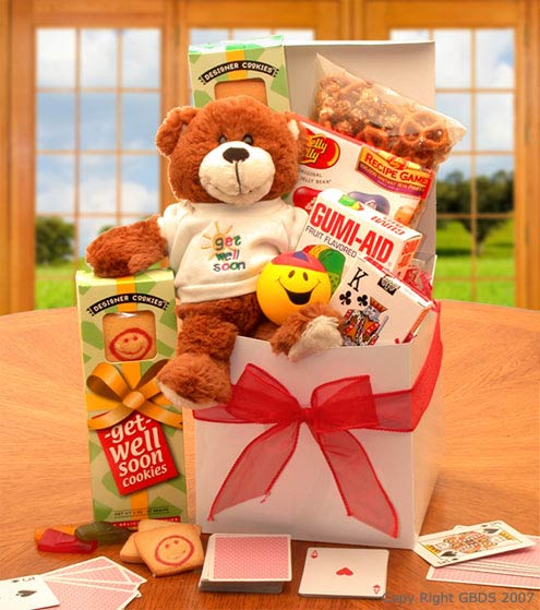 Gift Basket A Touch of Get Well Soon Sunshine Care Package