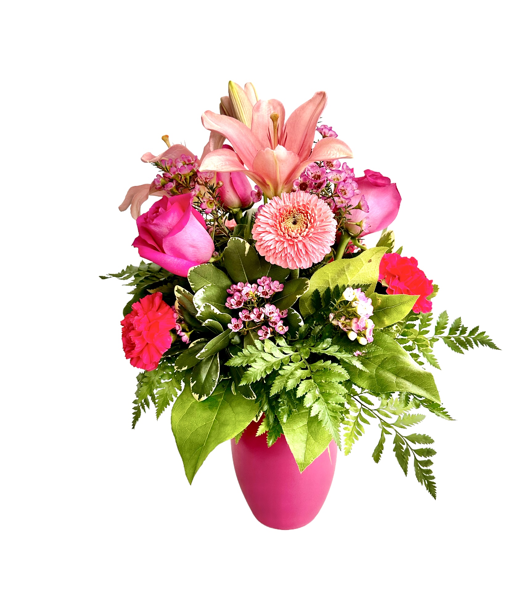Purely Pink Flower Delivery Kokomo IN Banner Flower House
