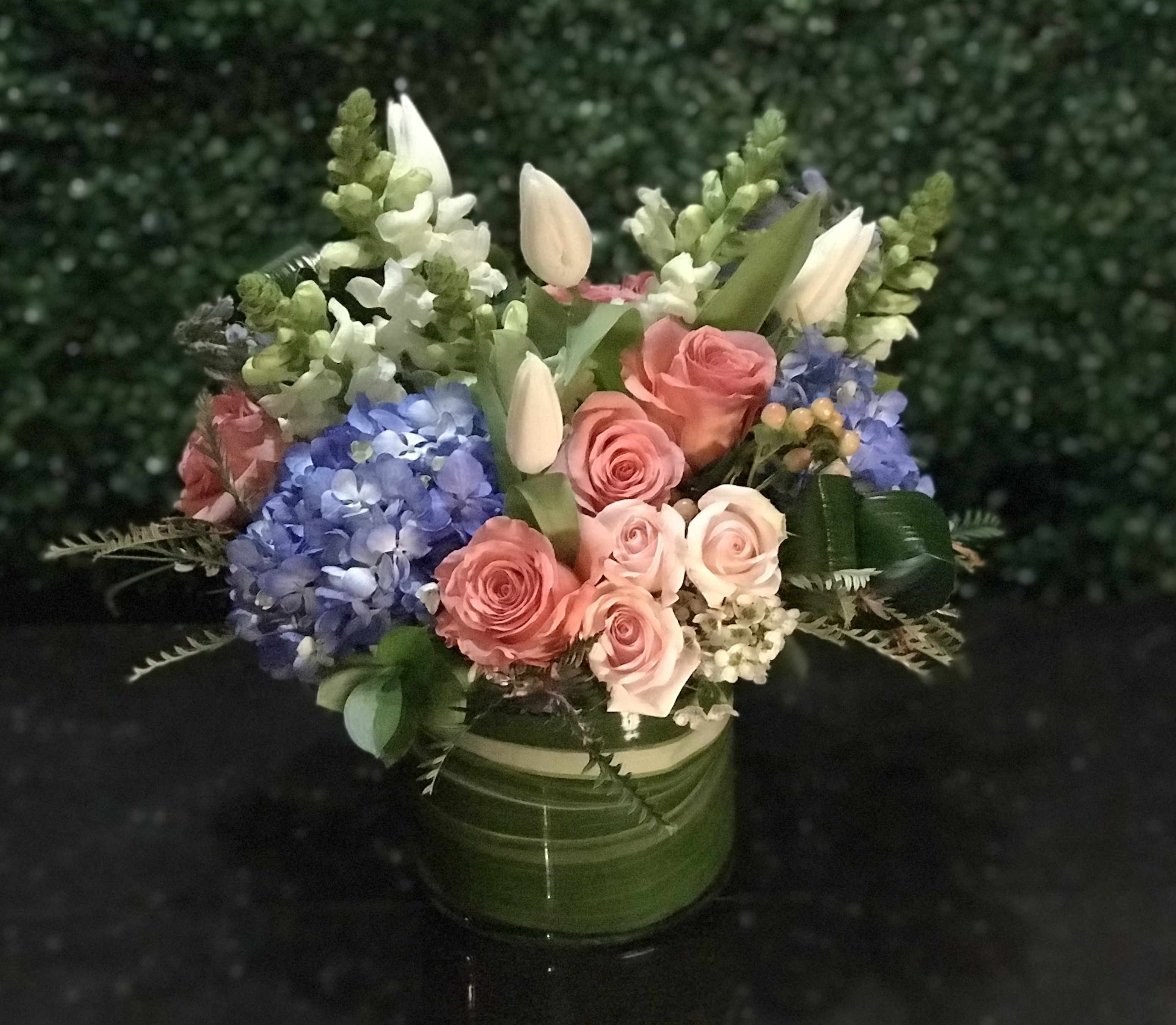 Cafe Del Mar Flower Delivery Roseville CA Judy's Blossom Shop