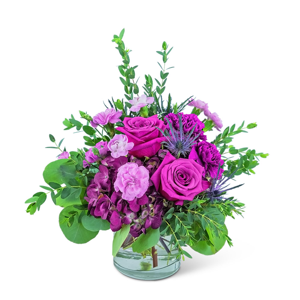 Mod Magenta Flower Delivery Ottawa IL Blythe Flowers