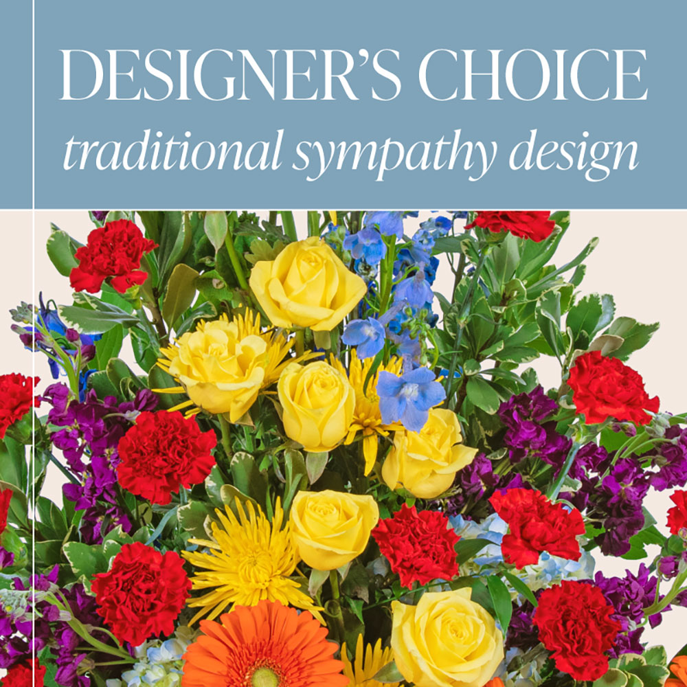 Designer's Choice Traditional Sympathy Design Flower Delivery Ottawa