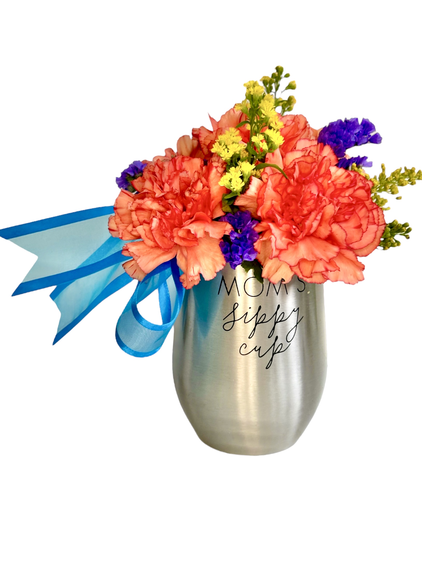 Mom's Sippy Cup with Flowers Flower Delivery Kokomo IN Banner Flower House
