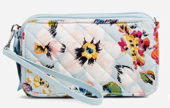 RFID All in One Crossbody - Sea Air Floral Flower Delivery Kokomo