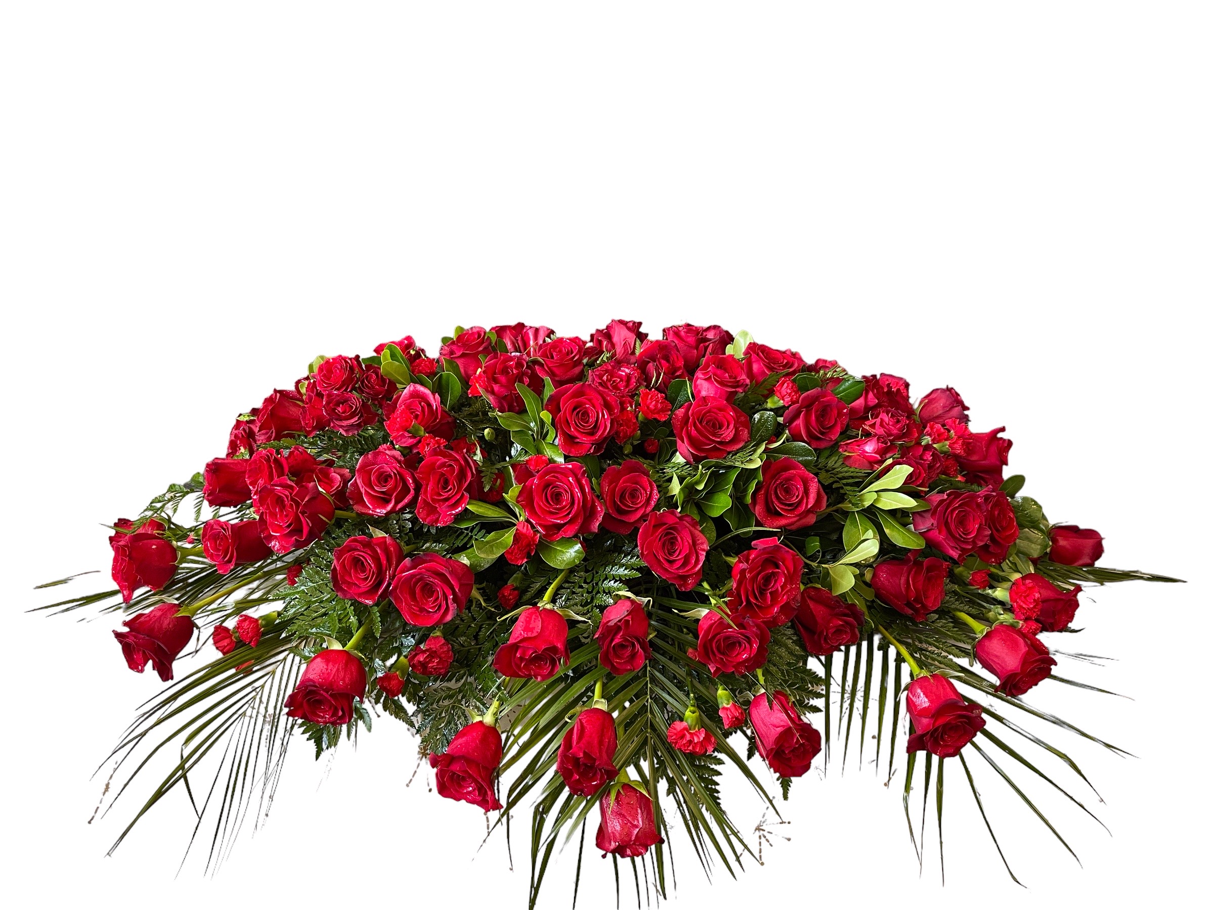 Funeral Casket Sprays Flower Delivery Gallup NM - The Blossom Shop