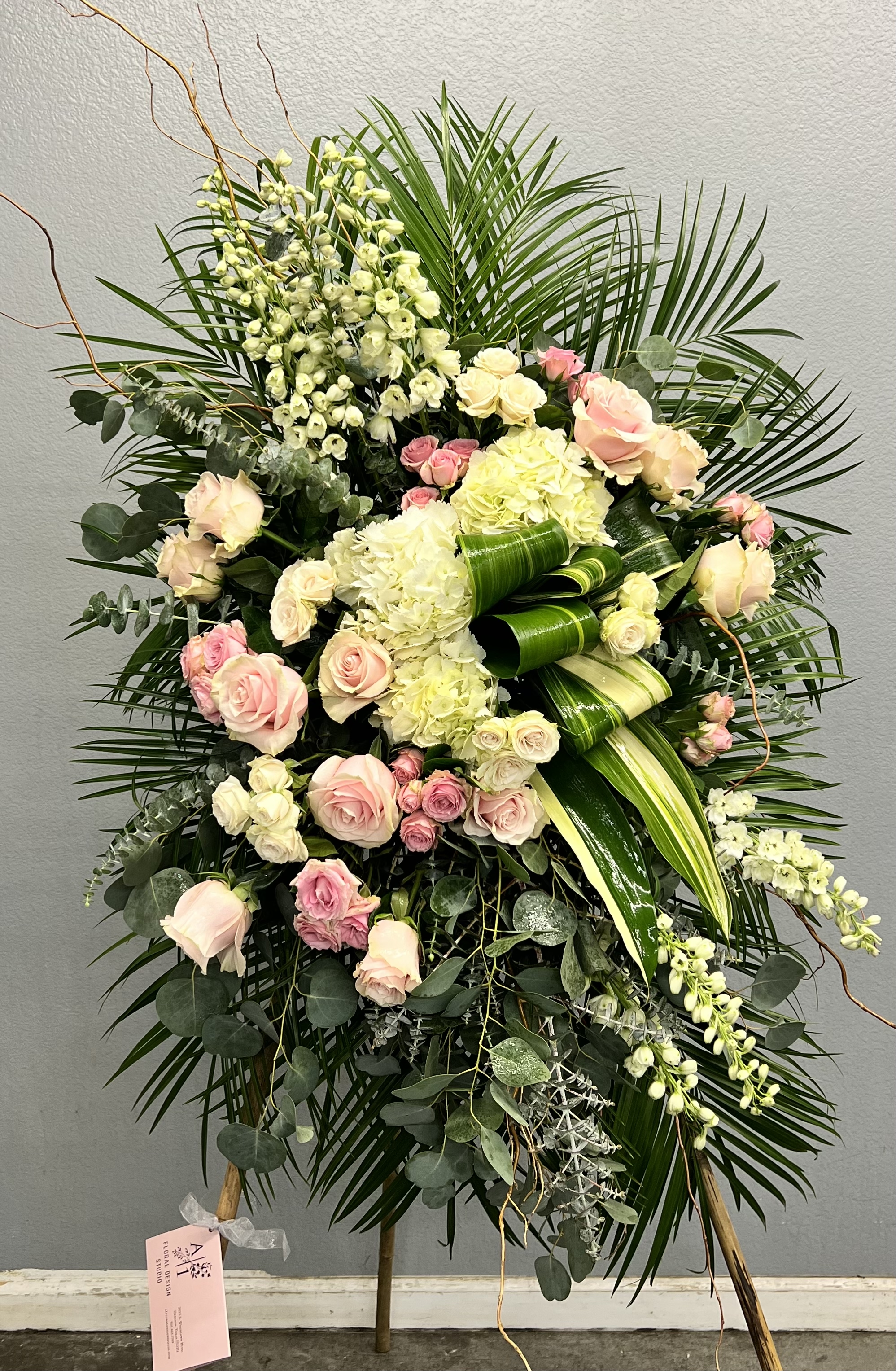 Sympathy Standing Easel — Amarillo Florist