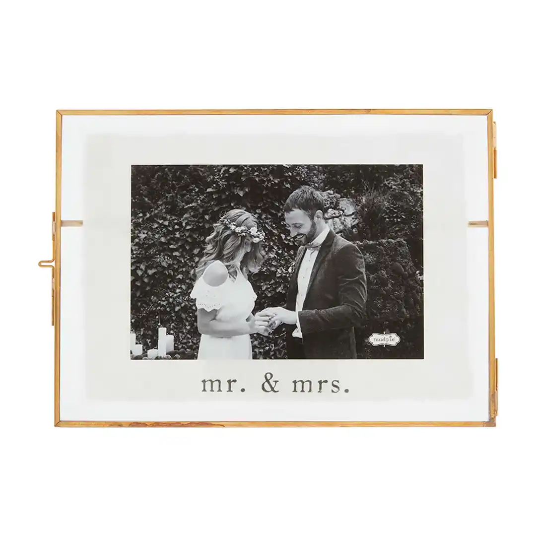 4x6 Wedding Glass Frame Flower Delivery Dickinson TX - Crowder-Deats ...