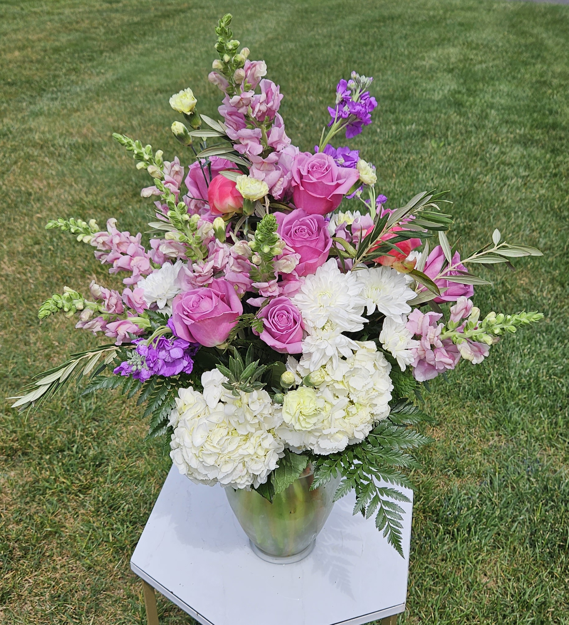 Lavender Serenade Flower Delivery Wilmington MA Designs By Don Florist