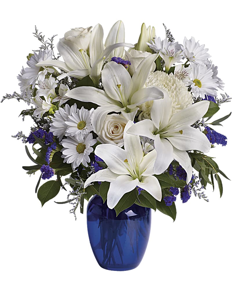 Beautiful in Blue in Baltimore MD Peace and Blessings Florist