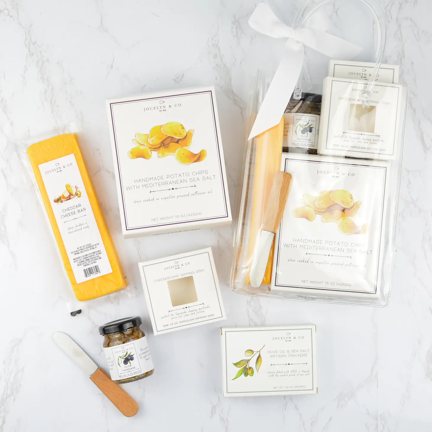 Snack to Go Gift Set Flower Delivery Austin TX William Paul Floral