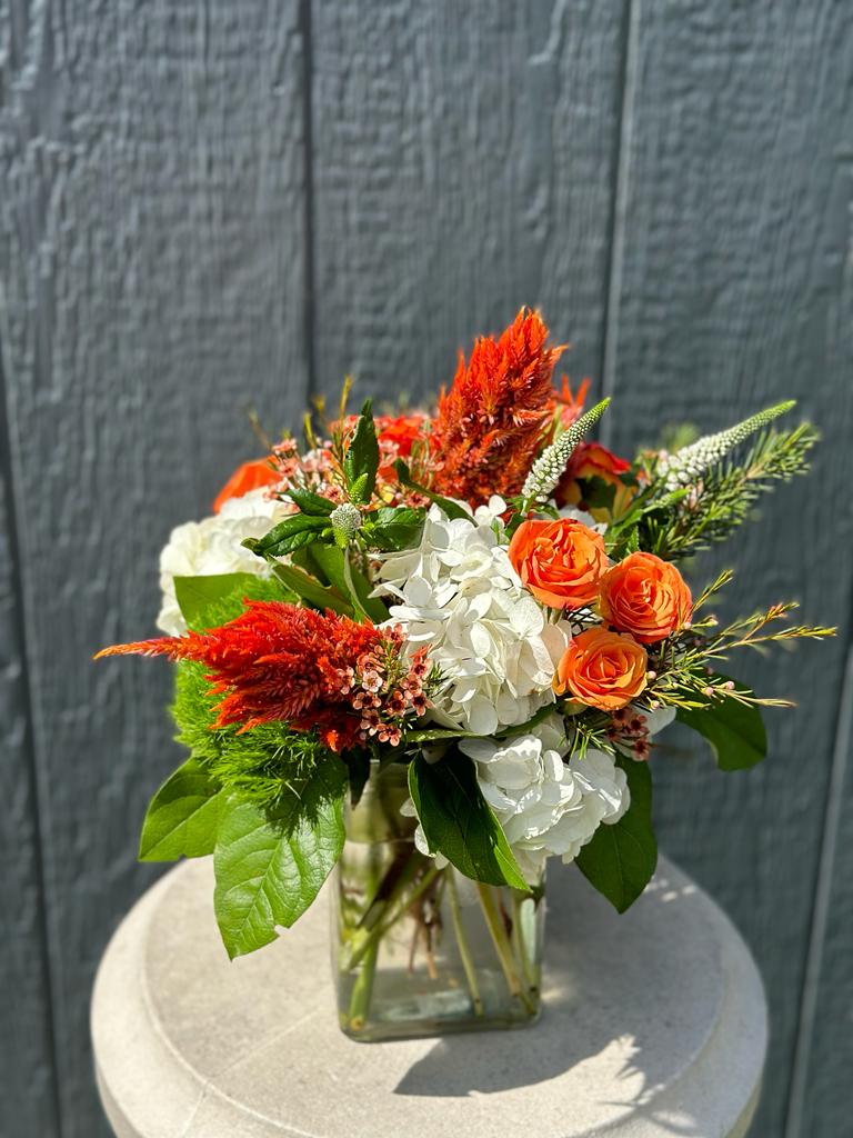 Burst of Autumn Flower Delivery Alexandria VA Foxglove Flowers LLC