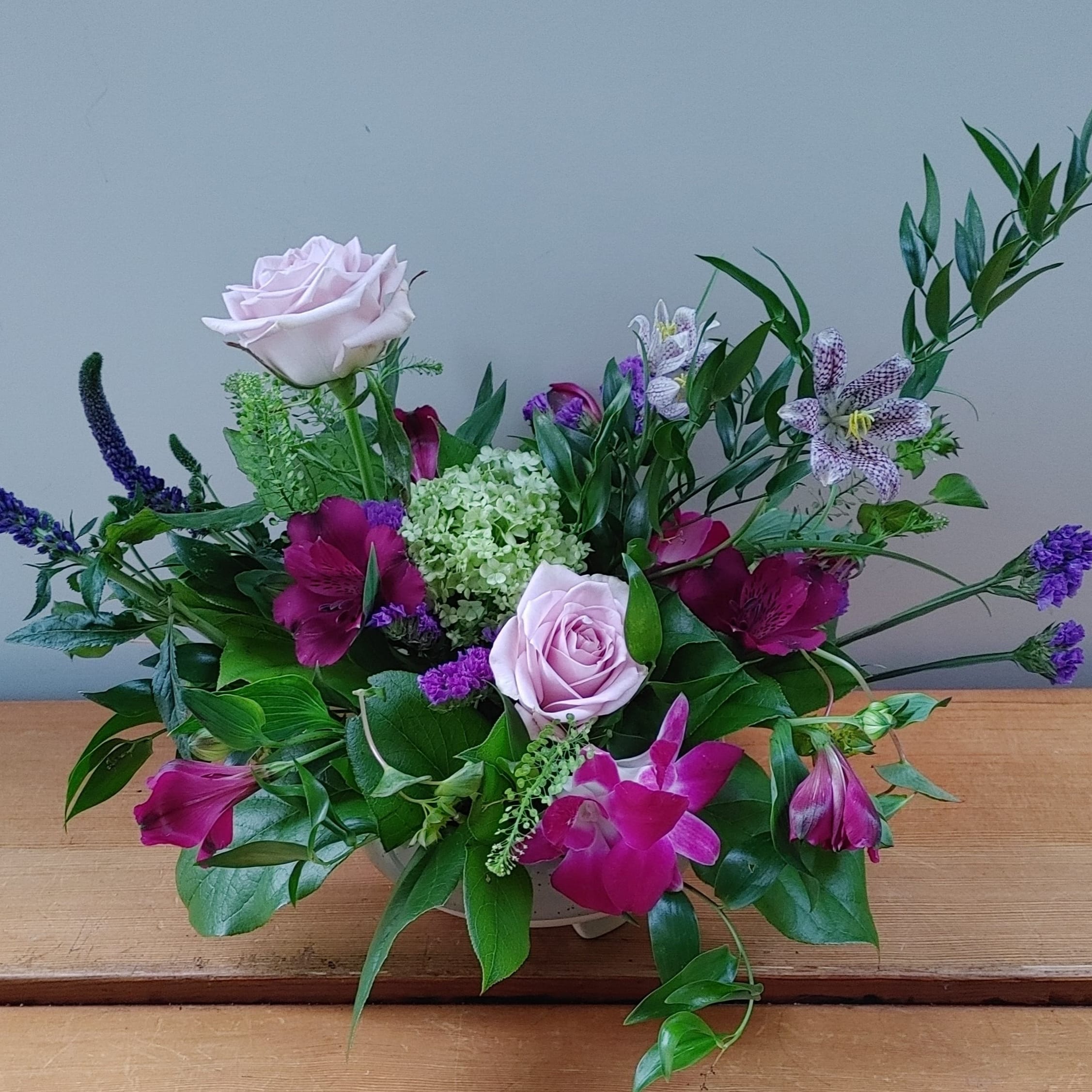 Garden Style Flower Delivery Victoria BC Poppies Floral Art