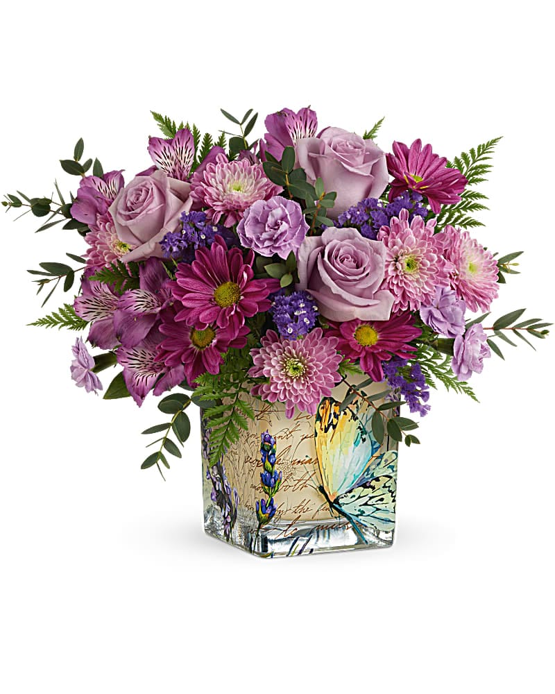 Teleflora's Vintage Butterfly Bouquet - Teleflora