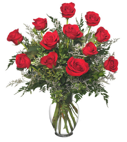 Pes Red Roses Petra Classic Red Roses - Send to East Lansing, MI Today!