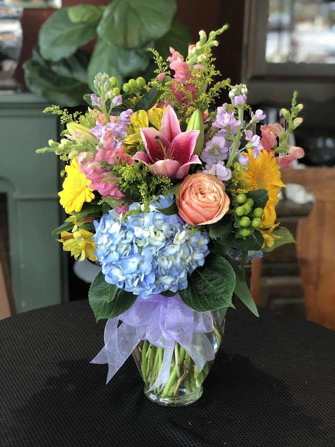 Colorful Upright Flower Delivery Newport RI The Waters Edge Flowers