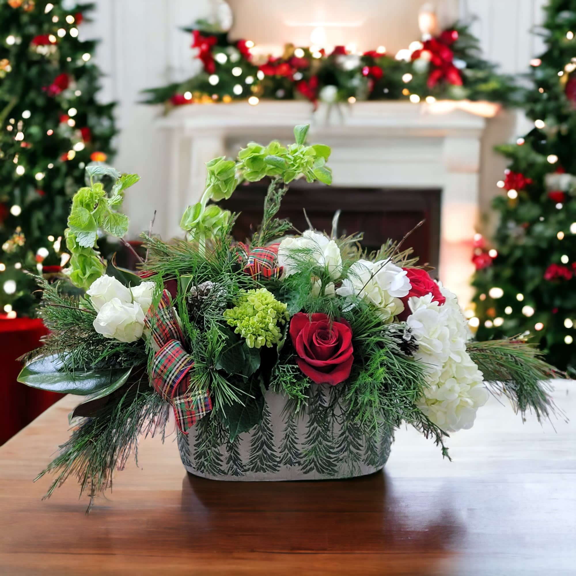 OH CHRISTMAS TREE Flower Delivery Taylors SC Barrett s Flowers Inc
