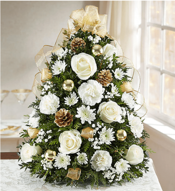 Christmas holiday floral arrangements deals