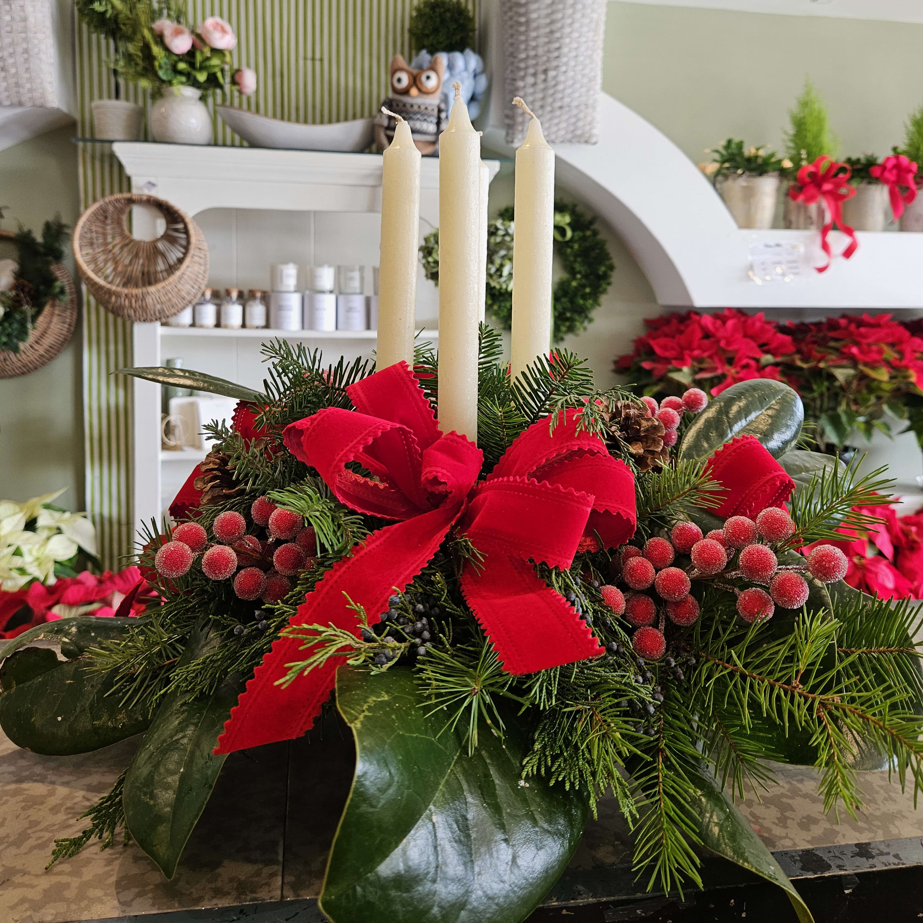 Christmas Flower Delivery Mobile AL Cleveland the Florist