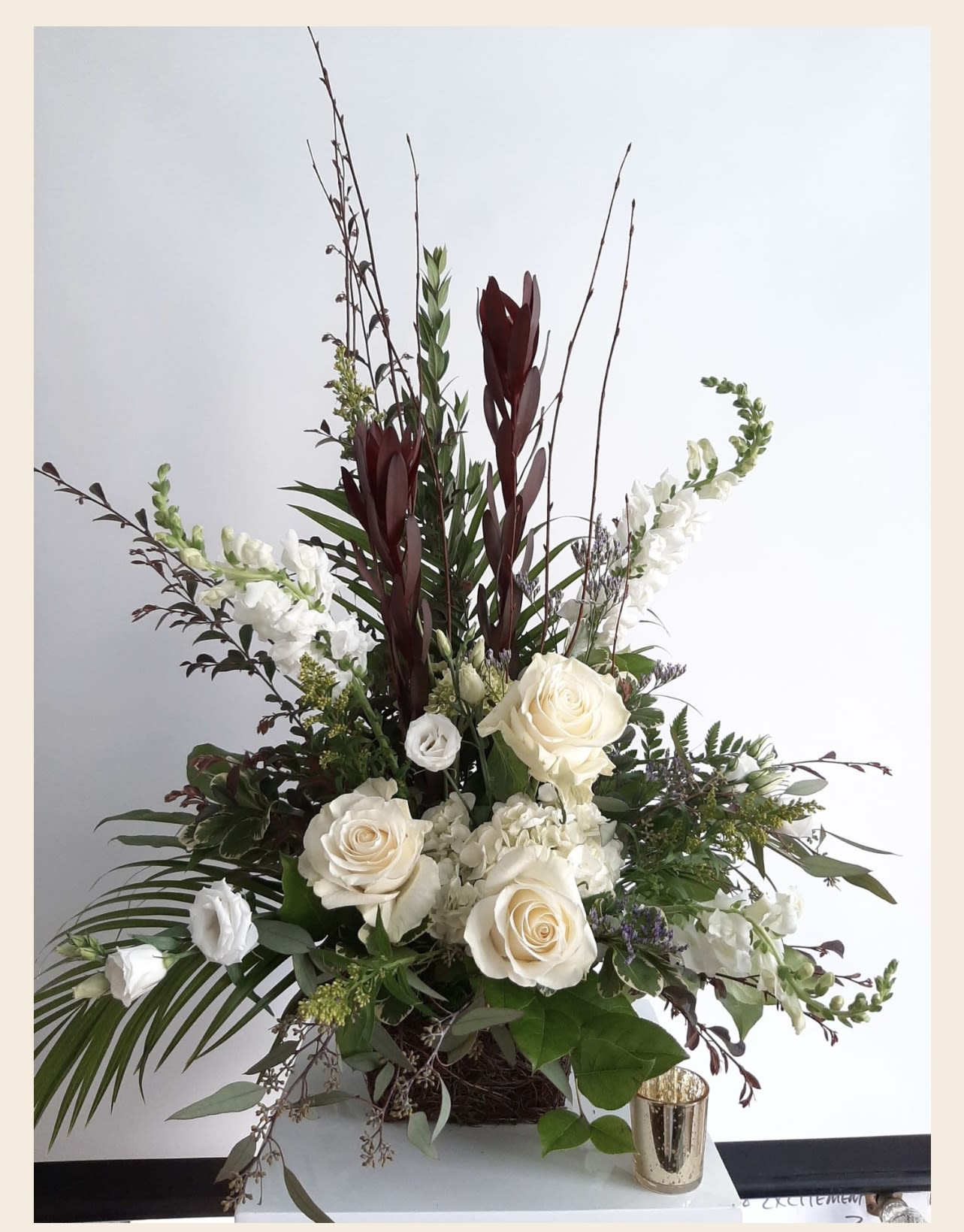 Sympathy for a man Flower Delivery Greenville SC Dahlia a Florist