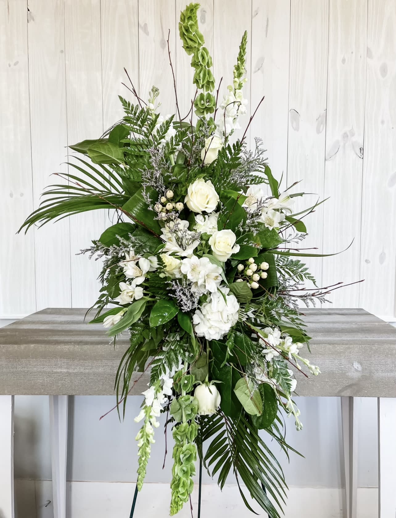 Standing Sprays & Wreaths Flower Delivery Greenville SC Dahlia a Florist