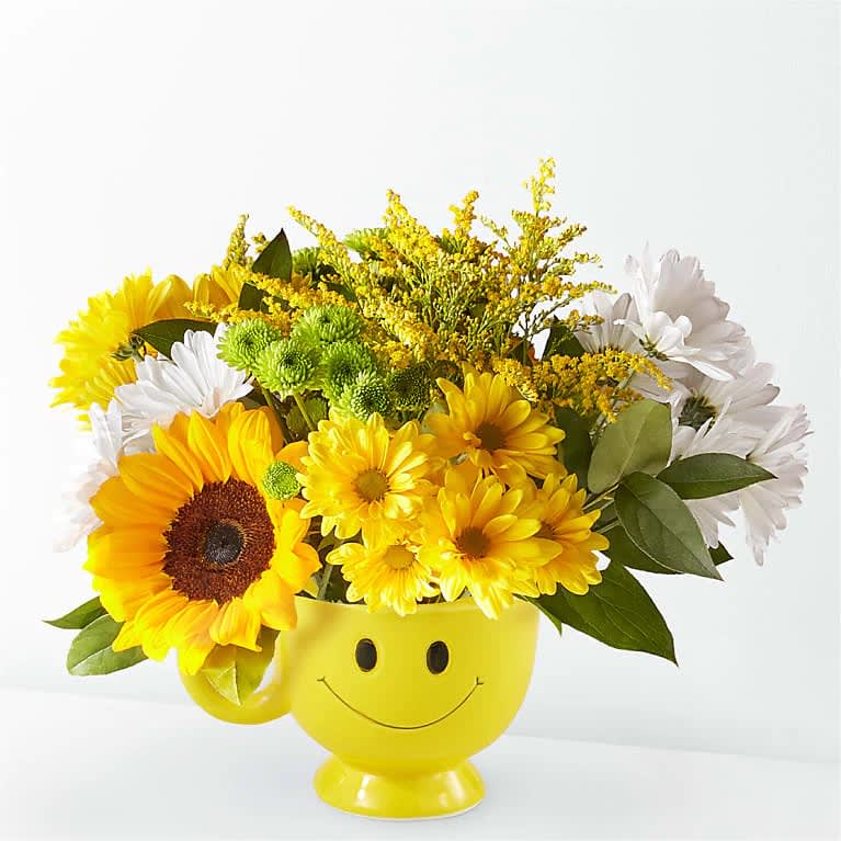 ♡FBHL♡ Joyful Smiles Bouquet Flower Delivery Greensboro NC - Flower