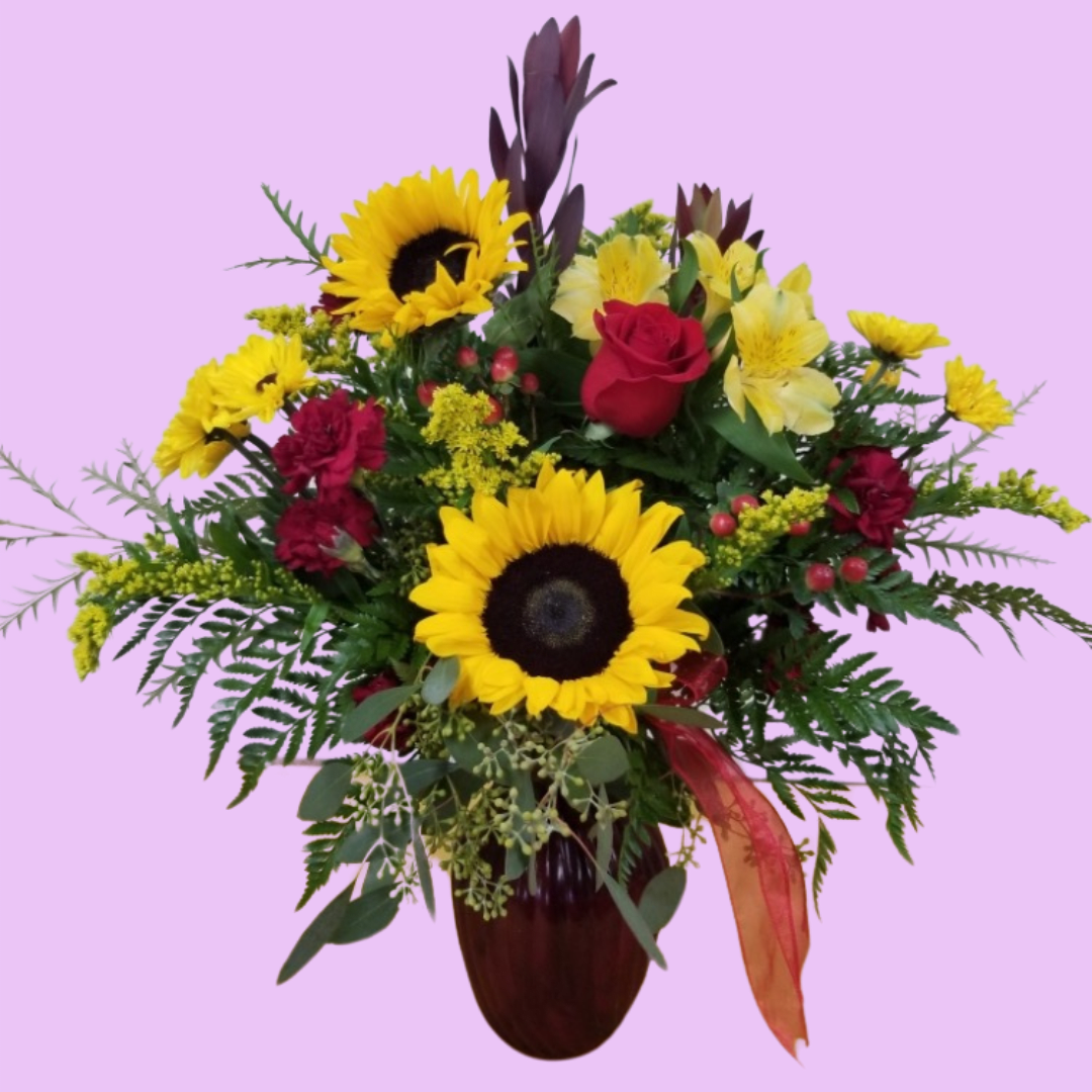 Burnin' Love Flower Delivery Gallipolis OH Basket Delights Florist