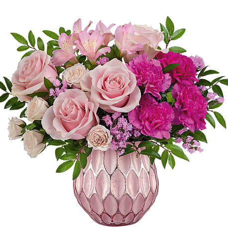 Teleflora's Pink Sparkle Bouquet Flower Delivery Prague OK - Prague