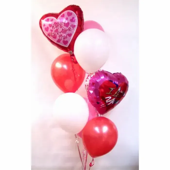 Valentine's Day Balloon Bouquet Flower Delivery Fort Wayne IN Cottage