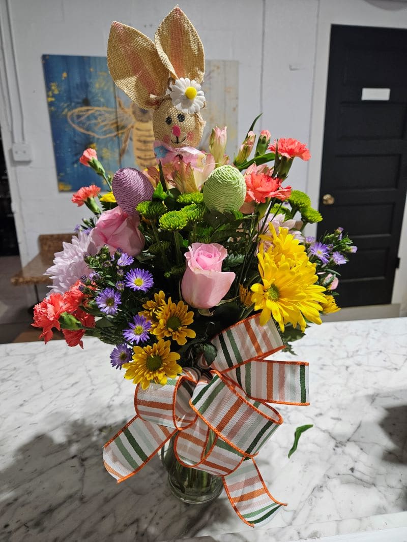Bunny Hop Flower Delivery WinstonSalem NC Florist at Adolfos