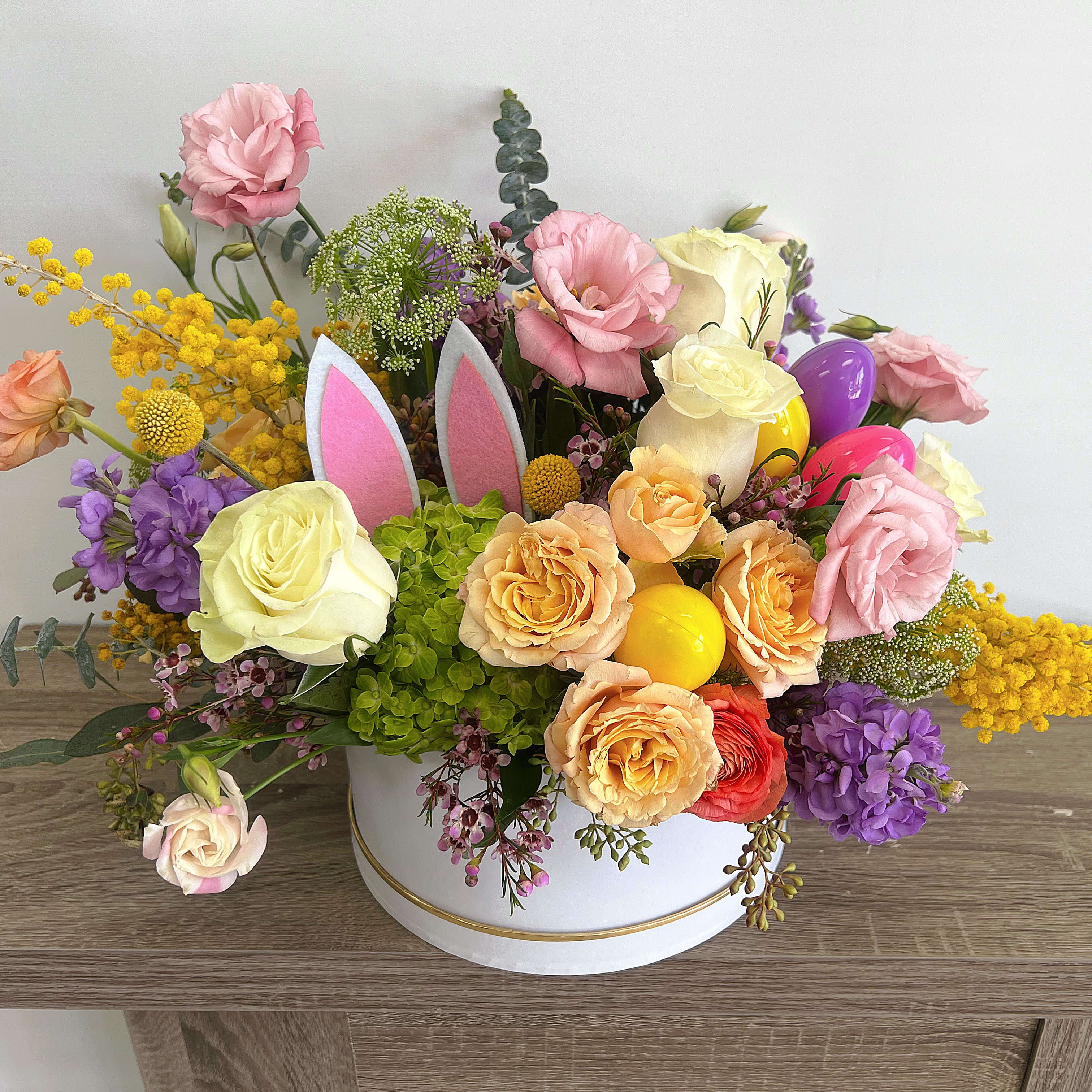 Easter Flower Box Arrangement Easter Flower Box Arrangement