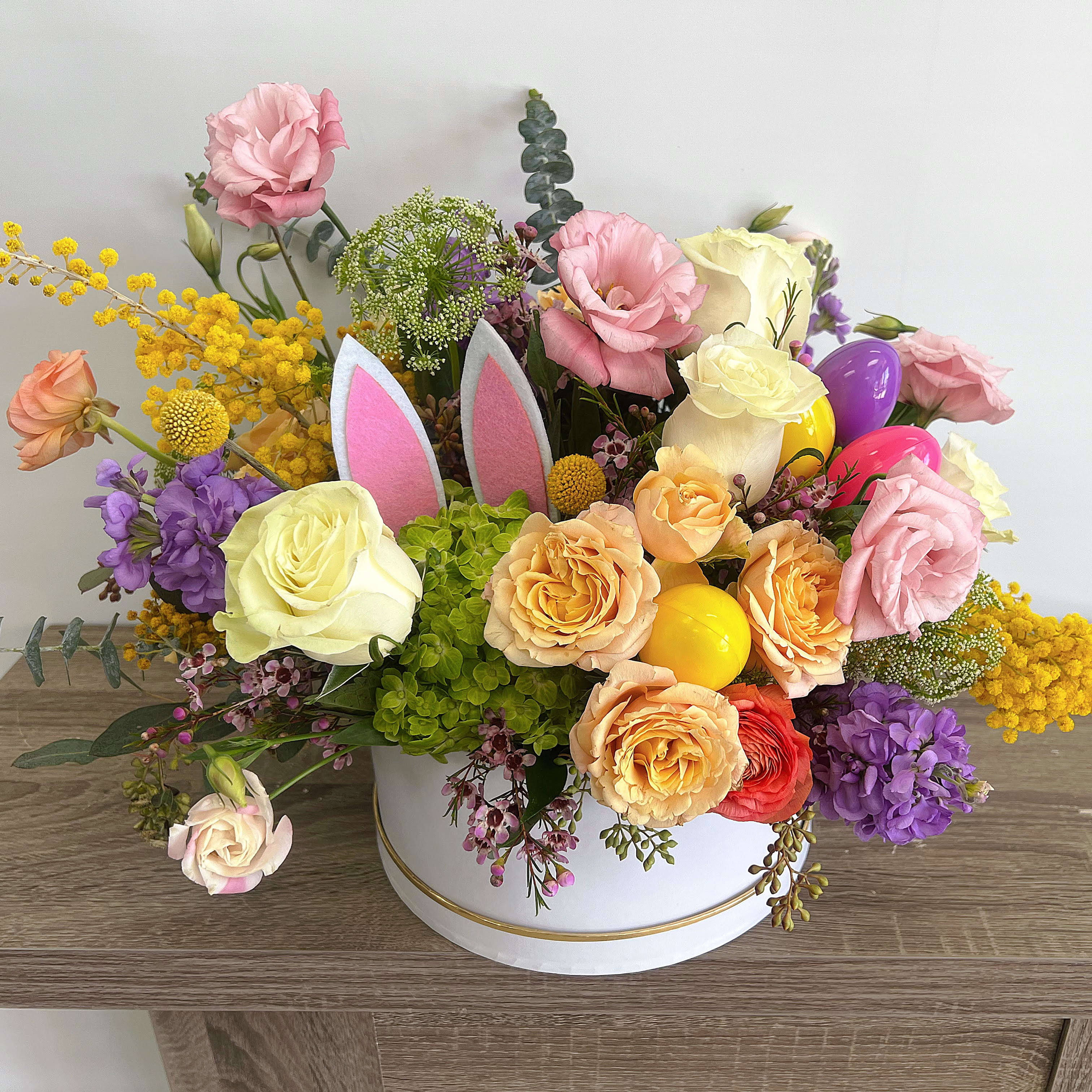 Easter Flower Box Arrangement Easter Flower Box Arrangement