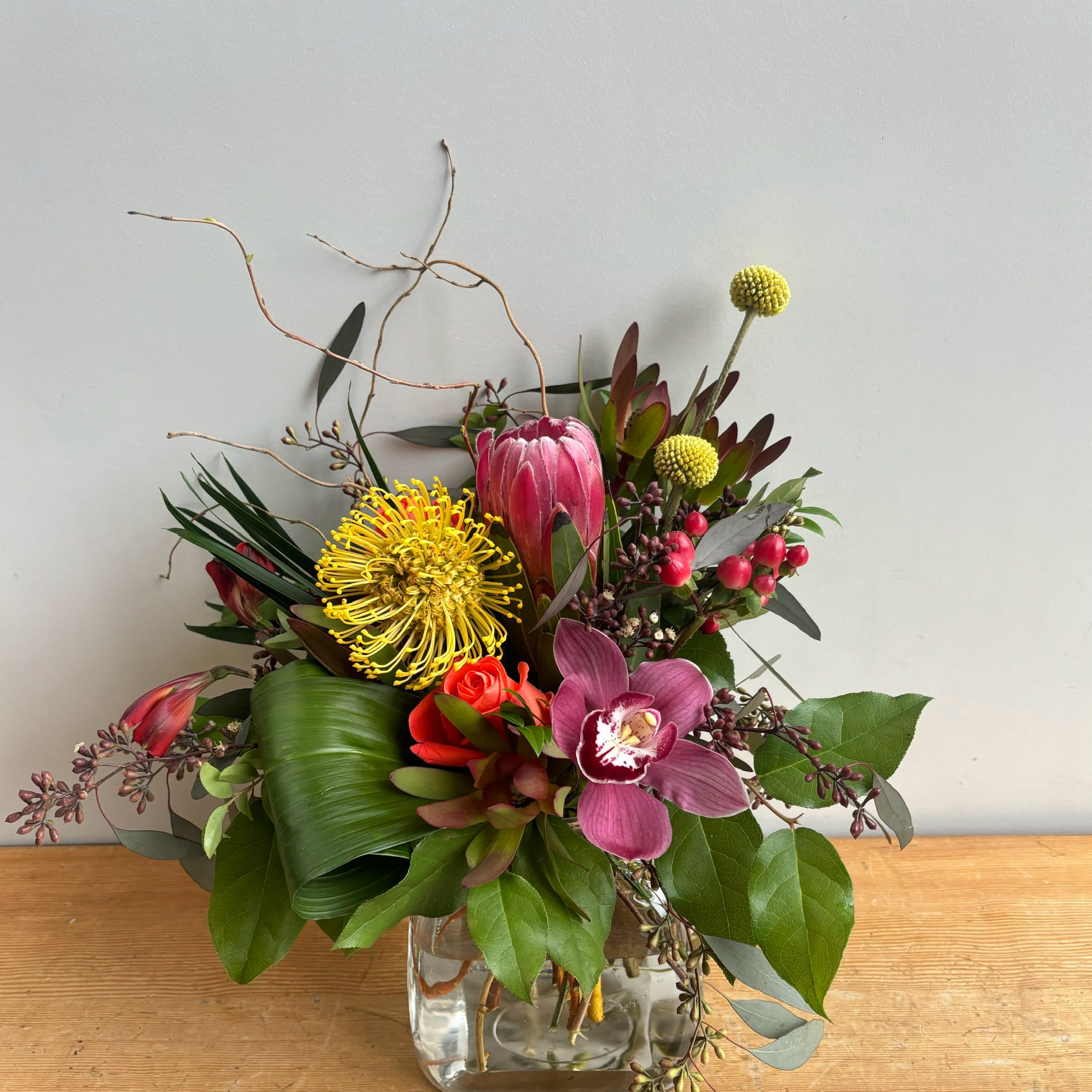 Tropicals Flower Delivery Victoria BC Poppies Floral Art