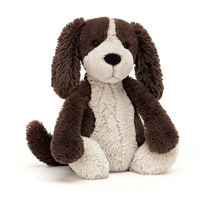 ぬいぐるみ  Medium Bashful Fudge Puppy Jellycat Medium Bashful Fudge Puppy - Matlack Florist