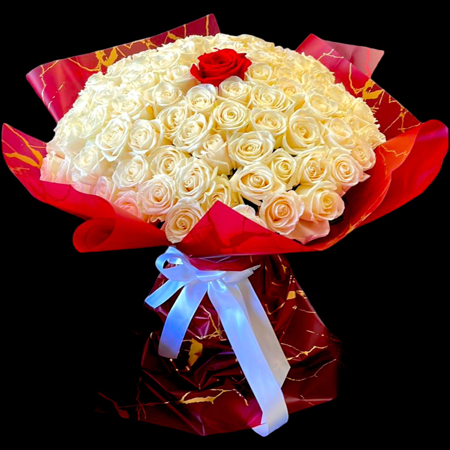 100 ONE AND ONLY ROSE BOUQUET Flower Delivery Las Vegas NV