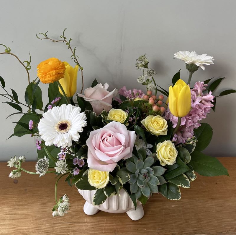 Lydia Flower Delivery Victoria BC Poppies Floral Art